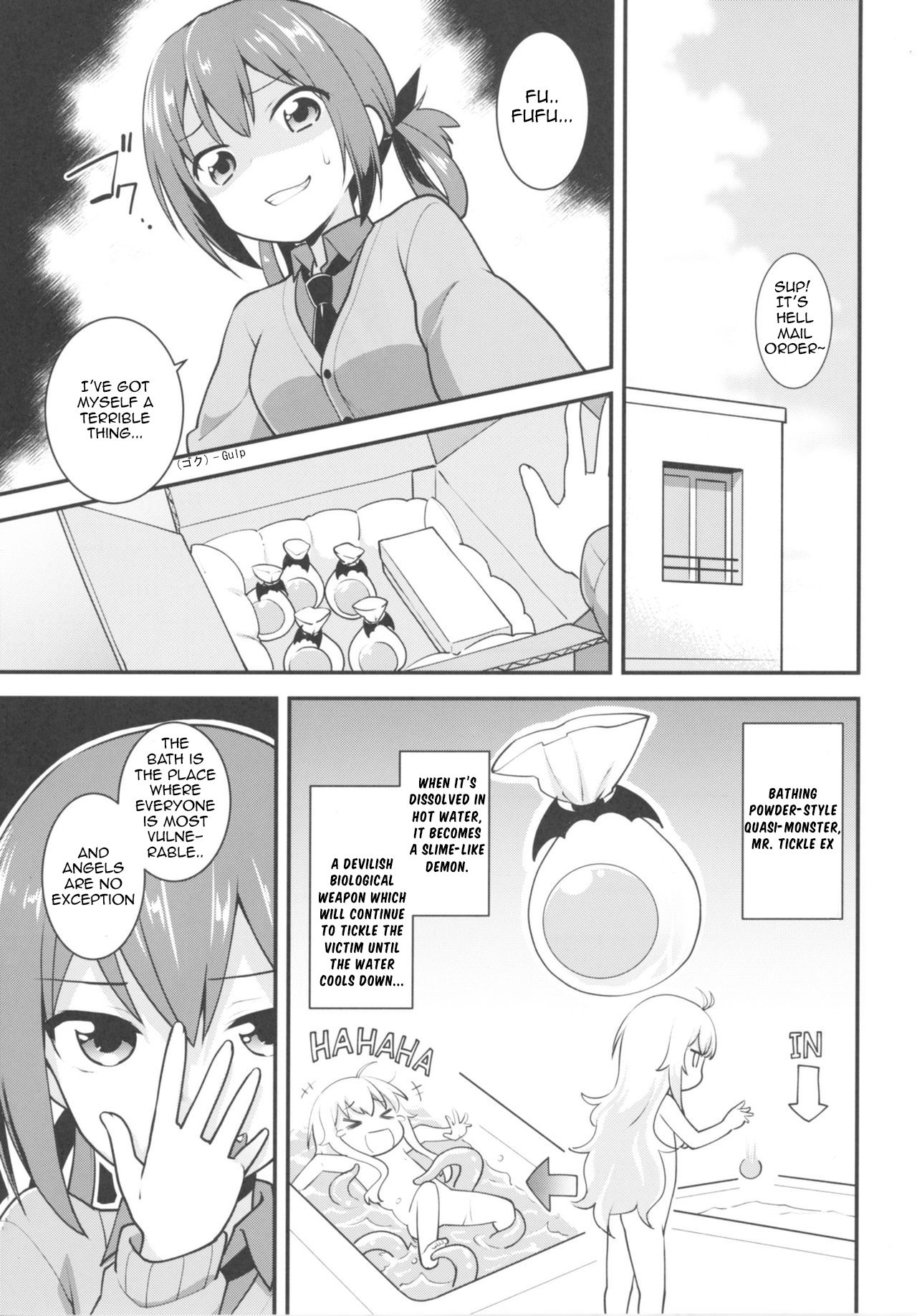 Satania VS Shokushuburo | Satania VS Tentacle Bath » nhentai - Hentai  Manga, Doujinshi & Porn Comics