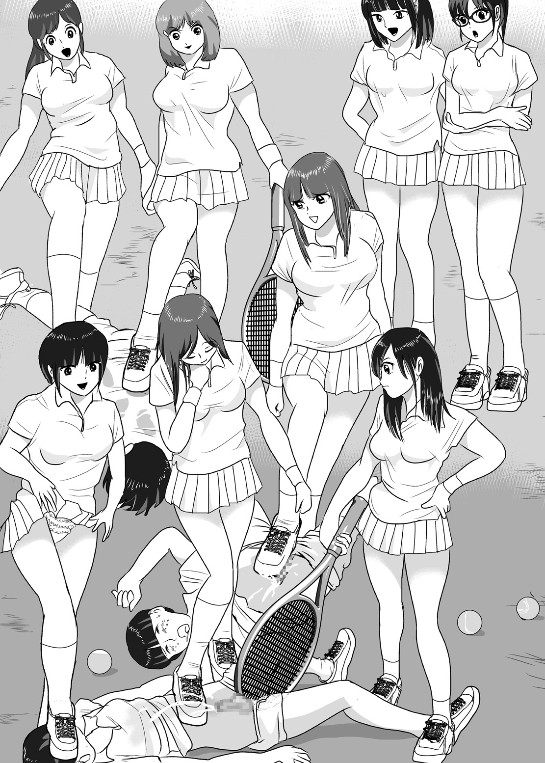 Joshi ga Tsuyosugiru Tennis-bu » nhentai - Hentai Manga, Doujinshi & Porn  Comics