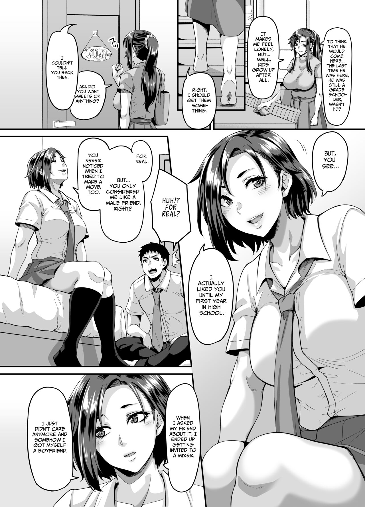 Sukebe na Musume no Otoshikata Dosukebe na Oba-san ga Shikonde Ageru | A  slutty old lady will tell how to make her slutty daughter fall for you »  nhentai - Hentai Manga,