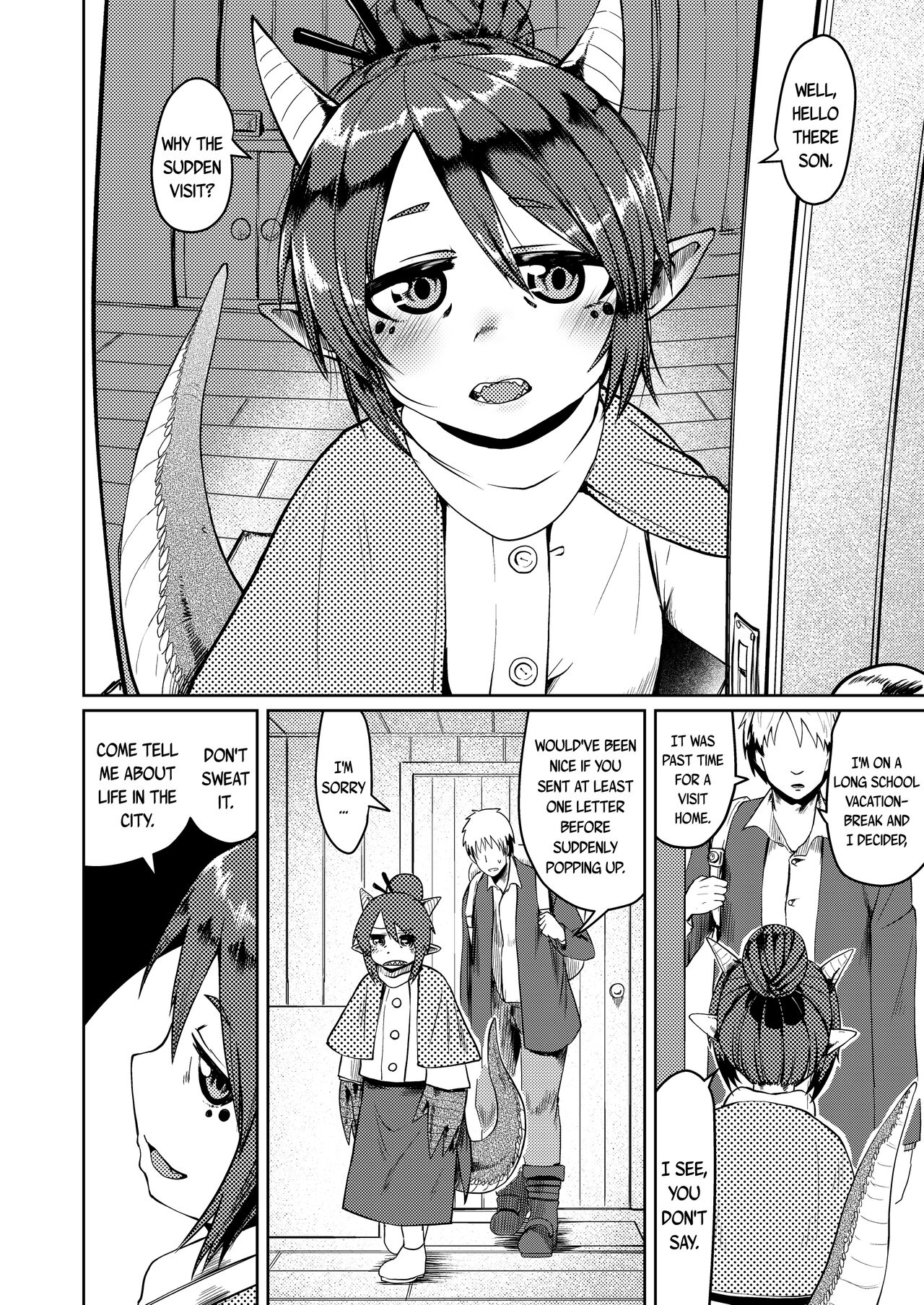 Ryuujin Kaa-san ga Suki Sugite | I Love My Dragonkin Mom Too Much » nhentai  - Hentai Manga, Doujinshi & Porn Comics