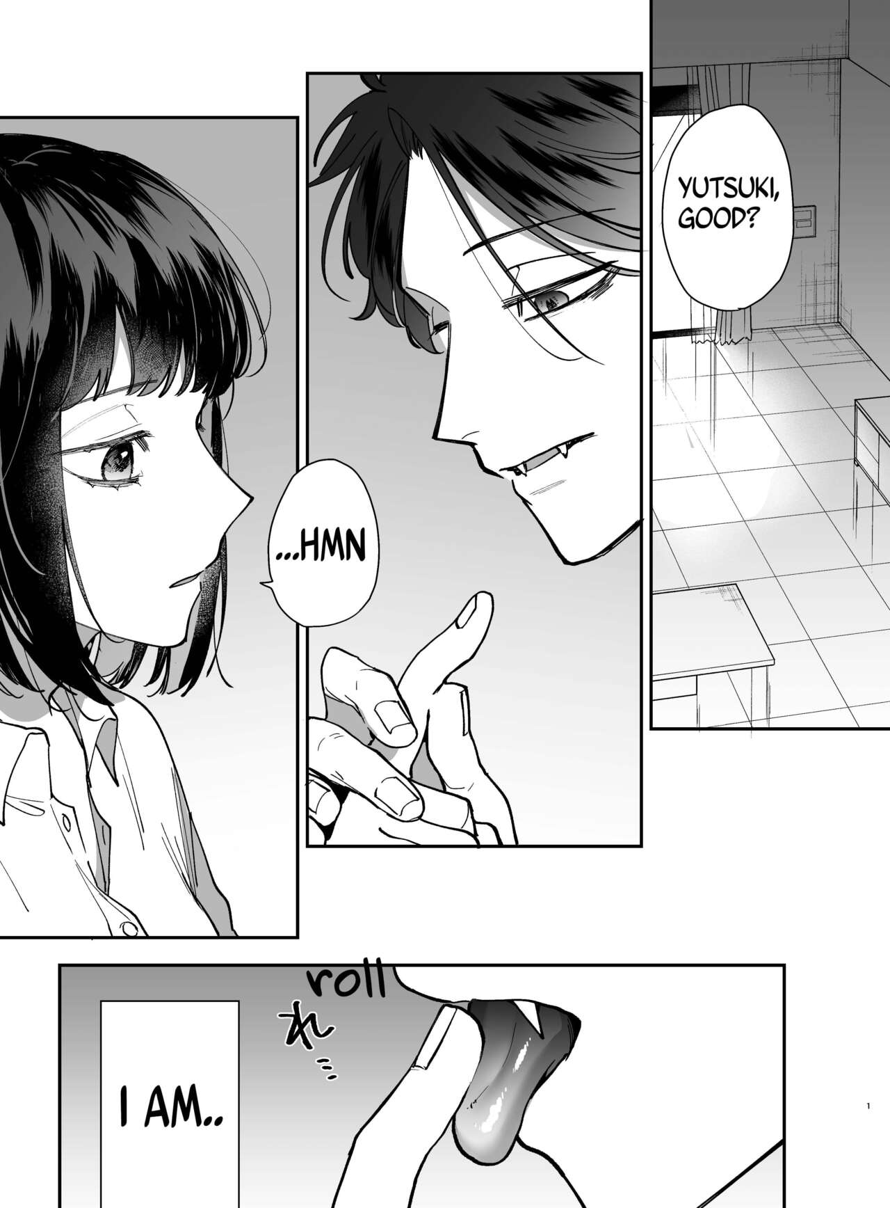 Sucked dry by my vampire friend manga