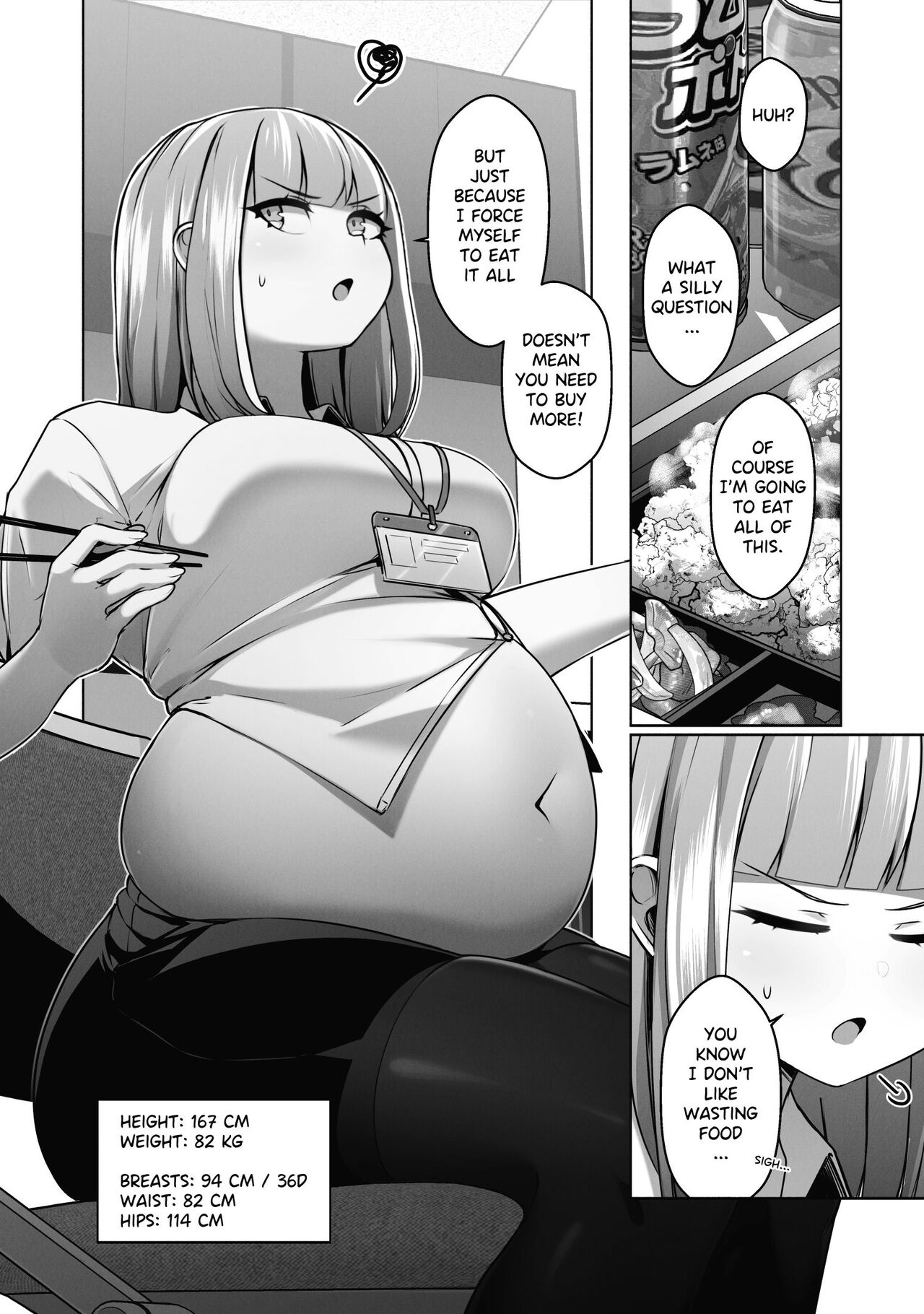 Weight gain manga
