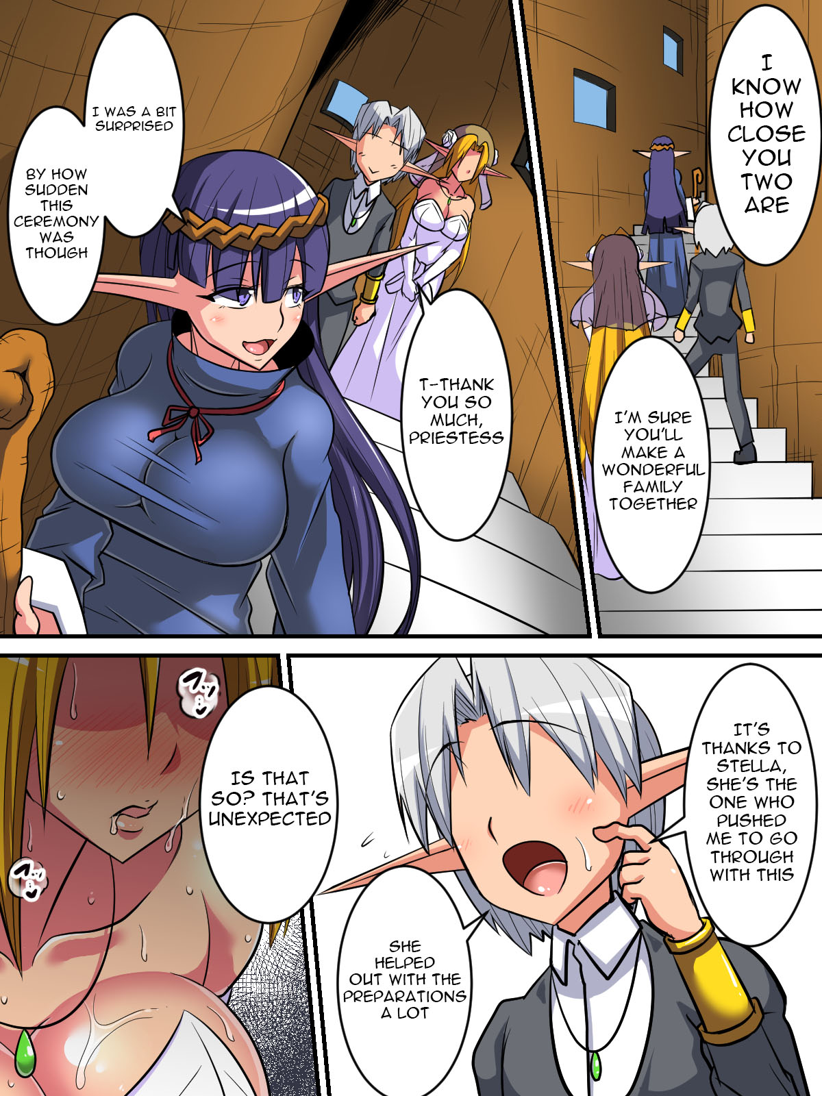 Elf Oyako to Pakopako Ibunka Kouryuu!| A Sexual Culture Exchange With An  Elf Mom And Daughter » nhentai - Hentai Manga, Doujinshi & Porn Comics