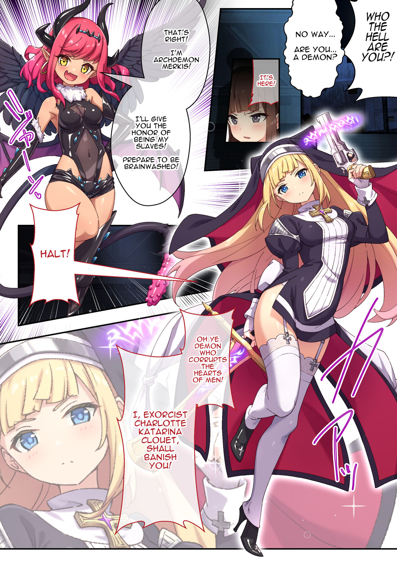 Sister Charlotte the Exorcist ~Bodily Beast Purification » nhentai - Hentai  Manga, Doujinshi & Porn Comics