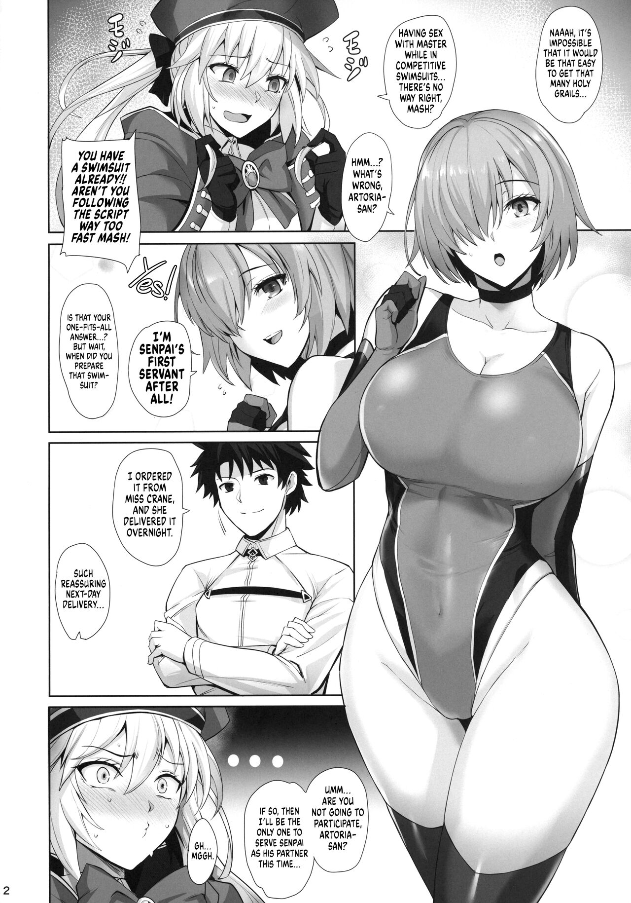 Kyouei Tokusei no Servant to 2 | Servants With The Swimsuit Trait 2 »  nhentai - Hentai Manga, Doujinshi & Porn Comics