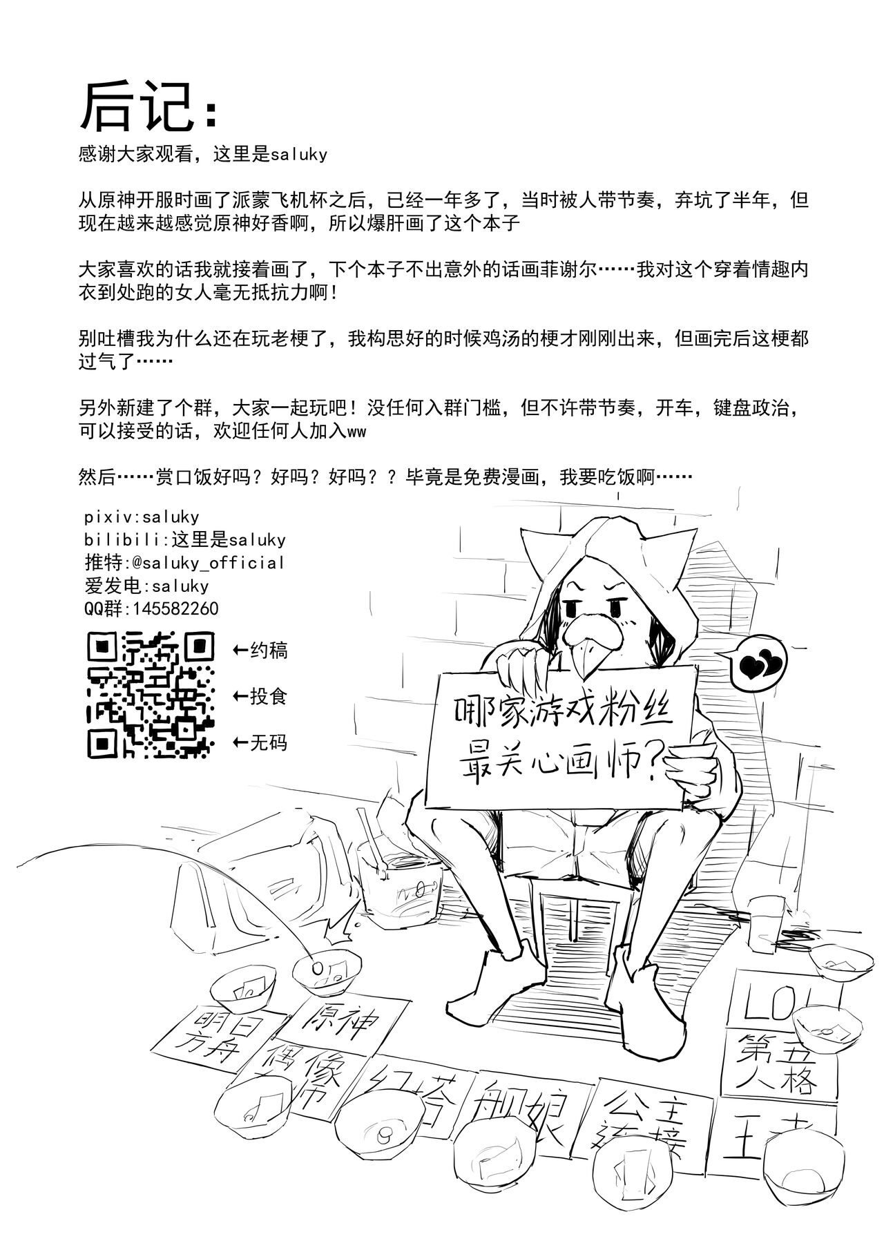 Saluky作品百宝箱（明日方舟·原神等H合集版） » nhentai - Hentai Manga, Doujinshi & Porn Comics