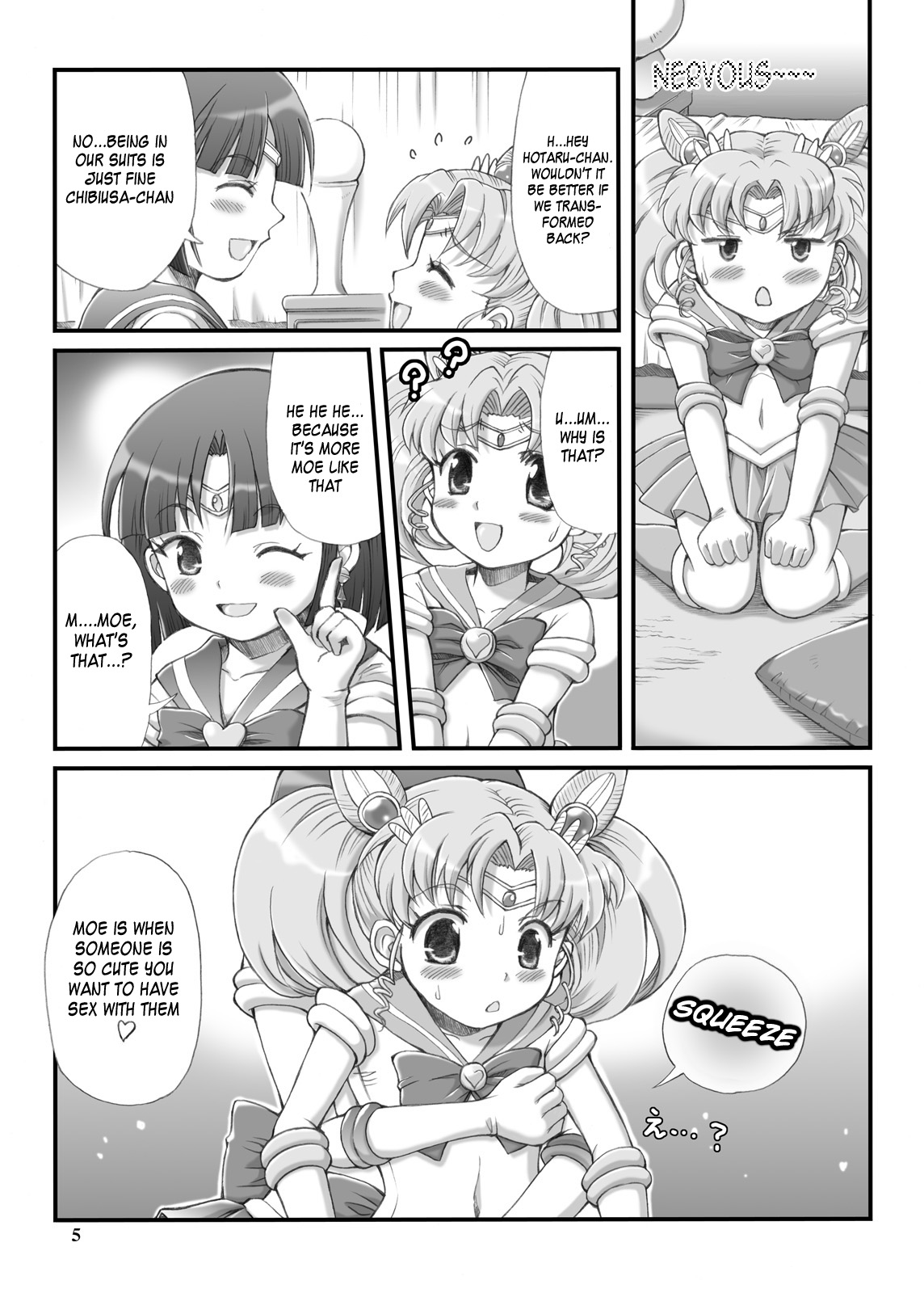 Sailor Moon Chibiusa and Saturn » nhentai - Hentai Manga, Doujinshi & Porn  Comics